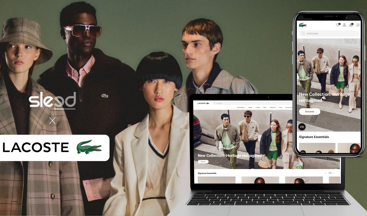 Νέο e-shop της Lacoste στην Κύπρο από τη Sleed